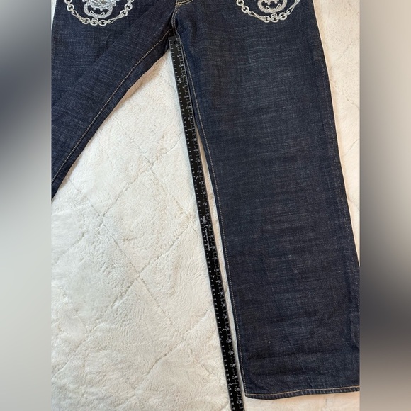 RMC rangy mountain company jeans men’s 42 SyncBlue design Tokyo Japan red monkey - Picture 6 of 14